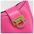 Borsa a Spalla Gancini in Pelle Rosa Oro Auth ARZ836A di Salvatore Ferragamo D'oro - vista 18