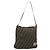 Borsa a Spalla in Tela Zucca FENDI Marrone Nero Auth ARZ776