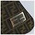 Borsa a Spalla in Tela Zucca FENDI Marrone Nero Auth ARZ776 - vista 10