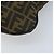 Borsa a Spalla in Tela Zucca FENDI Marrone Nero Auth ARZ776 - vista 15
