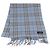 Sciarpa in lana Nova Check Burberry Azzurro Chiaro Auth YKZ391 Blu chiaro