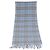 Sciarpa in lana Nova Check Burberry Azzurro Chiaro Auth YKZ391 Blu chiaro - vista 5