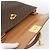 Céline Borsa a mano in tela Macadam CELINE in pelle PVC marrone e oro Auth BAZ721A D'oro - vista 10