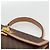 Céline Borsa a mano in tela Macadam CELINE in pelle PVC marrone e oro Auth BAZ721A D'oro - vista 8