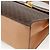Céline Borsa a mano in tela Macadam CELINE in pelle PVC marrone e oro Auth BAZ721A D'oro - vista 9