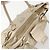 Borsa a mano in pelle Gancini Salvatore Ferragamo Champagne Oro Argento Auth BAZ863 - vista 10