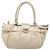 Borsa a mano in pelle Gancini Salvatore Ferragamo Champagne Oro Argento Auth BAZ863 - vista 13