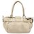 Borsa a mano in pelle Gancini Salvatore Ferragamo Champagne Oro Argento Auth BAZ863 - vista 2