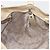 Borsa a mano in pelle Gancini Salvatore Ferragamo Champagne Oro Argento Auth BAZ863 - vista 21