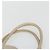 Borsa a mano in pelle Gancini Salvatore Ferragamo Champagne Oro Argento Auth BAZ863 - vista 8