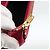 Portafoglio in pelle rosa SAINT LAURENT Auth BA11840A - vista 22