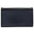 Céline Borsa a Spalla CELINE in Pelle Blu Navy Argento Auth bs34226 - vista 2