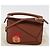LOEWE - Borsa Puzzle Calcifer Mini di Studio Ghibli in pelle 2 in 1 Auth 167156SM Marrone D'oro - vista 12