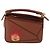 LOEWE - Borsa Puzzle Calcifer Mini di Studio Ghibli in pelle 2 in 1 Auth 167156SM Marrone D'oro - vista 13