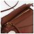 LOEWE - Borsa Puzzle Calcifer Mini di Studio Ghibli in pelle 2 in 1 Auth 167156SM Marrone D'oro - vista 9