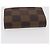 LOUIS VUITTON Maniche e Custodia per Maniche Damier Ebano Oro LV Auth 167199A D'oro Damier ebene - vista 5