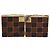 LOUIS VUITTON Maniche e Custodia per Maniche Damier Ebano Oro LV Auth 167199A D'oro Damier ebene - vista 8