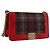 Borsa a spalla Boy Chanel in tela matelassé rossa e oro CC Auth ka3474SAM Rosso D'oro