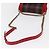 Borsa a spalla Boy Chanel in tela matelassé rossa e oro CC Auth ka3474SAM Rosso D'oro - vista 7