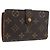 LOUIS VUITTON Monogram Porta Monete Viennese M61663 Auth BA11522 Monogramma