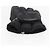 Guanti da sci GUCCI Web Sherry Line in nylon nero Auth 174408A - vista 15