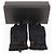 Guanti da sci GUCCI Web Sherry Line in nylon nero Auth 174408A - vista 18