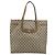 Gucci Borsa Tote GG Supreme in PVC Beige Oro 39 02 061 Auth BAZ223 - vista 13