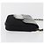 Borsa a spalla con catena Prada in nylon nero e argento autentica BAZ748A - vista 3