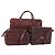 CARTIER Borsa a Spalla Must Line Pelle 3 Pezzi Bordeaux Oro Auth 166800 D'oro Bordò