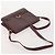CARTIER Borsa a Spalla Must Line Pelle 3 Pezzi Bordeaux Oro Auth 166800 D'oro Bordò - vista 19