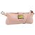 Fendi Borsa a Spalla Mamma Bucket in Pelle Rosa Argento Auth BAZ529