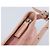Fendi Borsa a Spalla Mamma Bucket in Pelle Rosa Argento Auth BAZ529 - vista 23