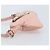 Fendi Borsa a Spalla Mamma Bucket in Pelle Rosa Argento Auth BAZ529 - vista 4