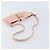 Fendi Borsa a Spalla Mamma Bucket in Pelle Rosa Argento Auth BAZ529 - vista 7
