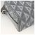 Borsa a Spalla Rango 22 in Tela PVC Grigio Argento Christian Dior Auth 174428SAM Marrone - vista 17