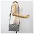 Borsa a Spalla Rango 22 in Tela PVC Grigio Argento Christian Dior Auth 174428SAM Marrone - vista 22