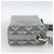 Borsa a Spalla Rango 22 in Tela PVC Grigio Argento Christian Dior Auth 174428SAM Marrone - vista 4