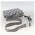 Borsa a Spalla Rango 22 in Tela PVC Grigio Argento Christian Dior Auth 174428SAM Marrone - vista 8