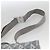 Borsa a Spalla Rango 22 in Tela PVC Grigio Argento Christian Dior Auth 174428SAM Marrone - vista 9