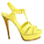 Yves Saint Laurent Talons jaunes  - vue 1