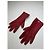 Rote Vintage Loewe Lederhandschuhe - Ansicht 2