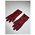 Rote Vintage Loewe Lederhandschuhe - Ansicht 6