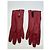 Rote Vintage Loewe Lederhandschuhe - Ansicht 7