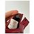 Rote Vintage Loewe Lederhandschuhe - Ansicht 9