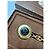 Pendente Chiave Vintage Gucci GG Oro Nero D'oro - vista 4