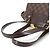 Borsa Louis Vuitton Damier Verona PM Marrone Damier ebene - vista 6