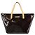 Louis Vuitton Monogram Vernis Bellevue PM Tote-Handtasche Bordeaux