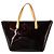 Louis Vuitton Monogram Vernis Bellevue PM Tote-Handtasche Bordeaux - Ansicht 2