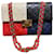 Borsa a tracolla Colorblock Chanel Nero Bianco Rosso Blu