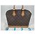 Bolsa Alma Louis Vuitton em canvas Monogram MM Multicor - vista 2